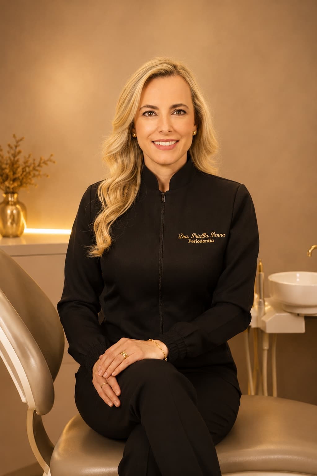 Dra. Priscilla Penna, especialista em periodontia