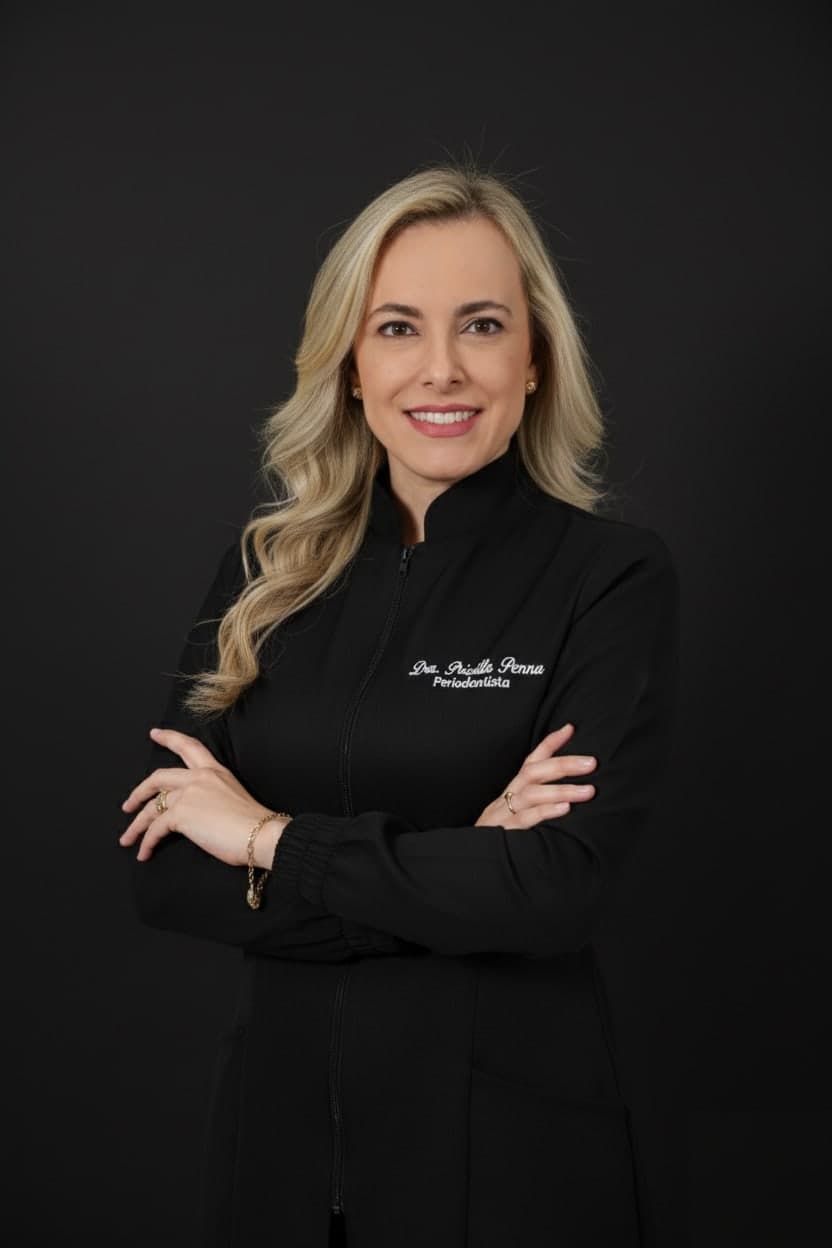 Dra. Priscilla Penna, periodontista em Goiânia